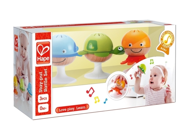 Hape Sea animals Rattle set | Leksaker - För dom minsta | GameStuff