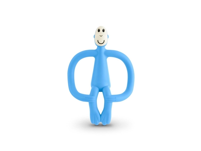 Streichholzäffchen Zahnen Hellblau