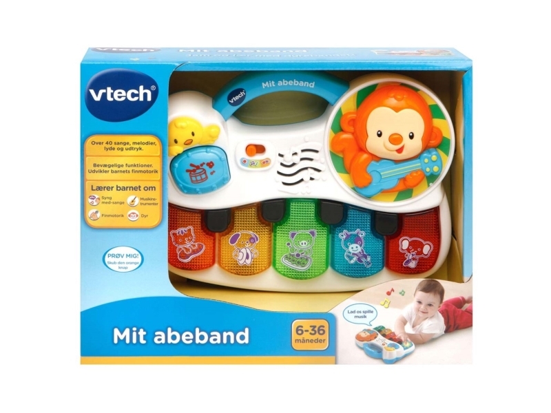 Vtech Baby med abeband DK | Leksaker - För dom minsta - Musik | GameStuff