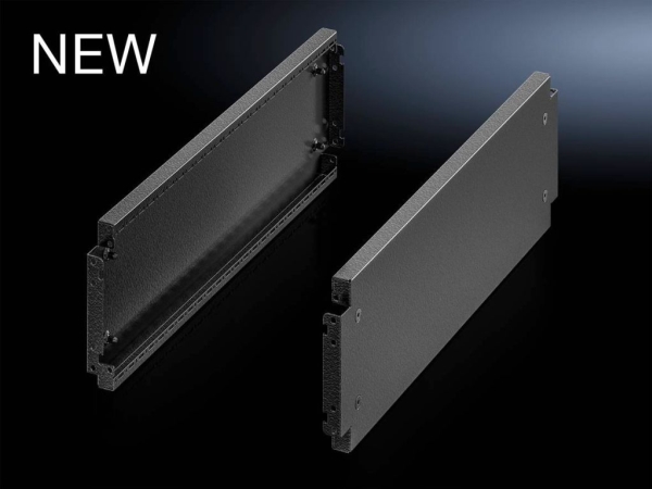 Rittal 8640.041, Sockelskydd, Svart, Stål, VX, 400 mm, 200 mm | Datorer & Surfplattor - Rackkabinetter - Tillbehör | GameStuff