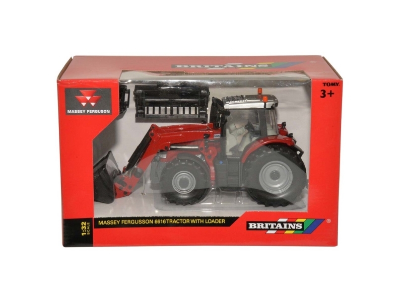 Tomy Massey Ferguson 6616, Traktor, 3 Jahre, Metall, Kunststoff, Schwarz, Rot