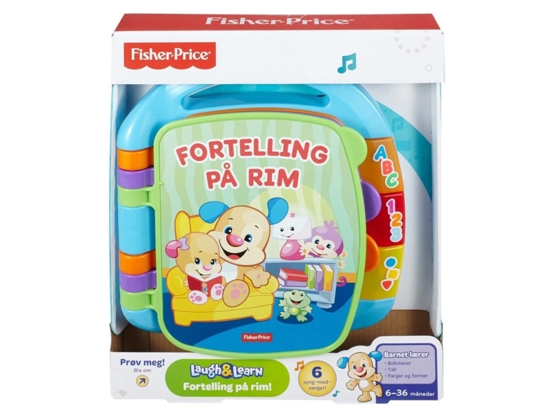 Fisher Price Laugh & Learn Storybook Rhymes NO | Leksaker - Figurer & Dockor | GameStuff