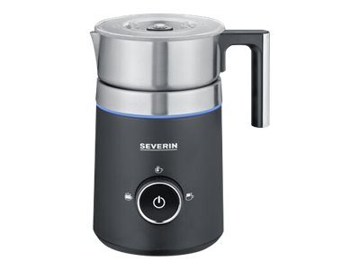 SEVERIN SM 3585 Spuma 500 - Mjölkskummare - 0.5 liter - 500 W - borstat stål/svart