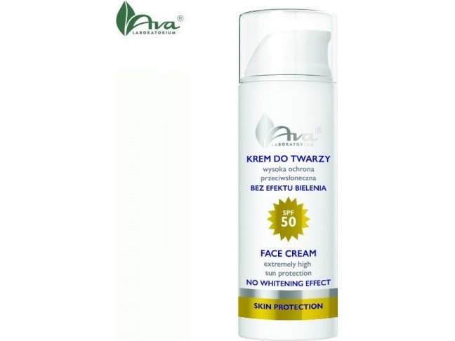 Ava Laboratorium Face Cream High Sun Protection Spf 50, 50Ml - Ava