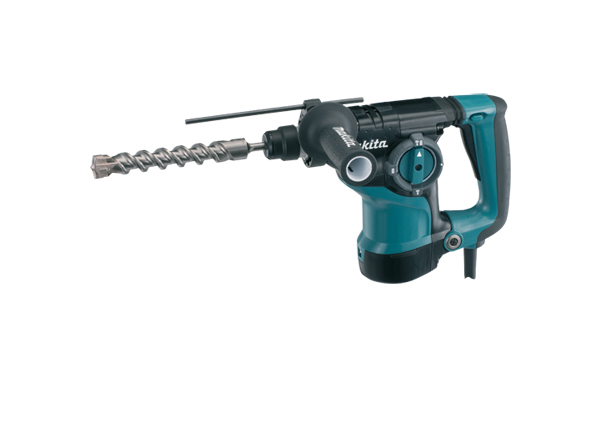 Makita HR2811F, 1100 rpm, 2,8 J, 4500 bpm or slag i minuttet, 1,3 cm, 3,2 cm, Vekselstrøm