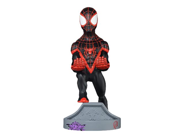 Exquisite Gaming Cable Guys Marvel Spider-Man Miles Morales - Skrivbordsställ för spelstyrenhet, mobiltelefon | Spel - Konsoler tillbehör - Nintendo | GameStuff