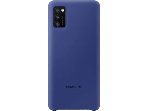 Samsung Tasche Samsung Ef-Pa415tl A41 A415 Blau/Blau Silikonhülle