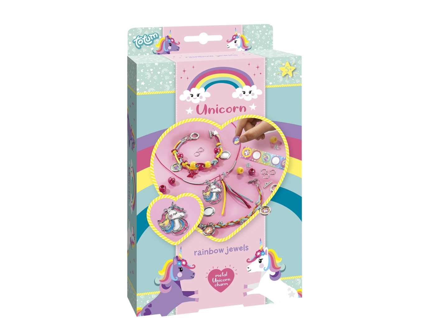 Totum Mehrfarbig Einhorn - Regenbogenschmuck Herstellen - Image 5