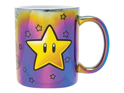 Pyramid Super Mario - Star Power Metallic Mug, 320Ml