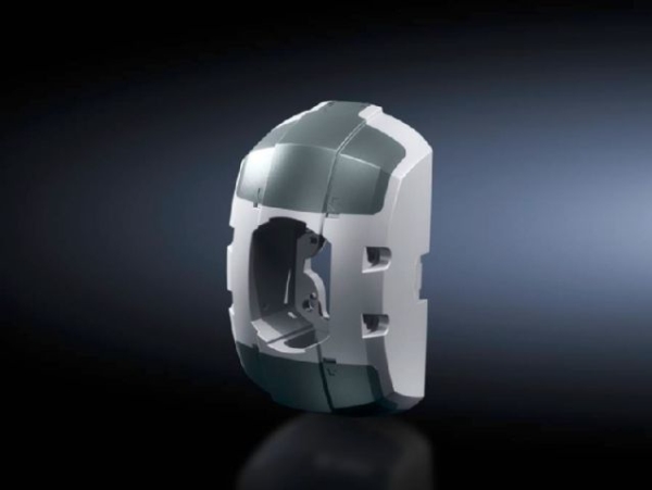 Rittal Cp 6206.800, Støbt Aluminium, Plast, Grå, Hvid