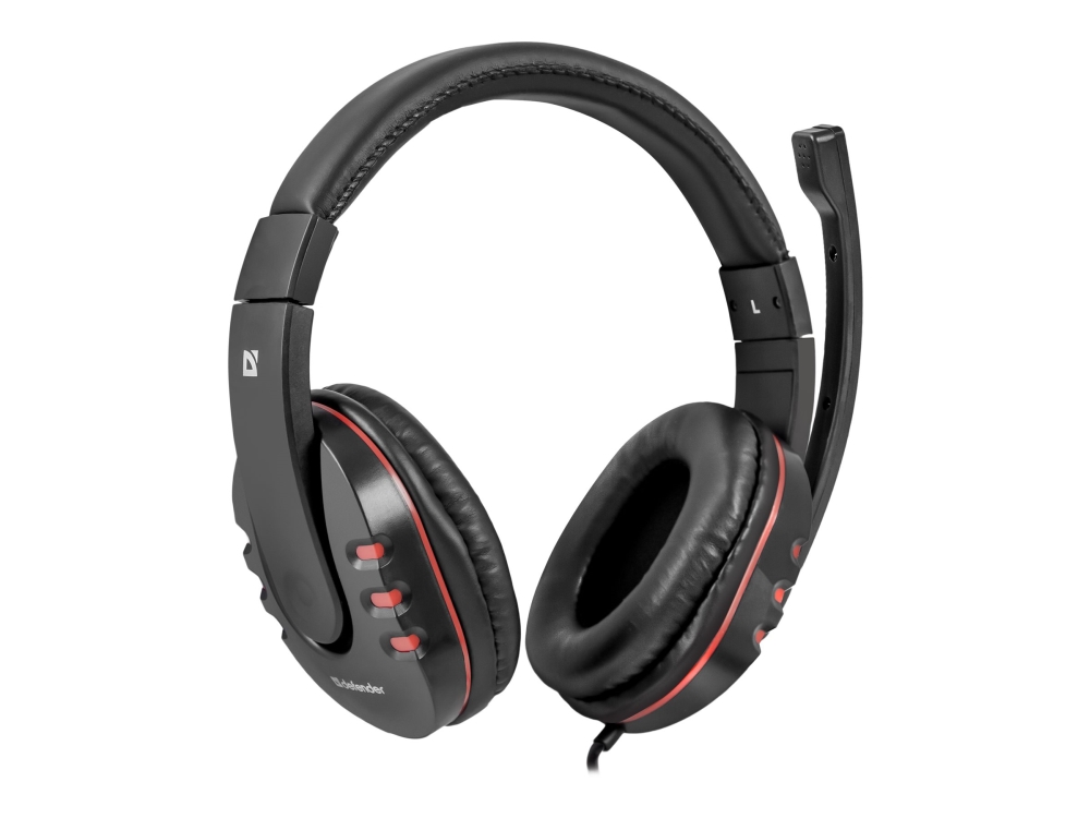 Defender Warhead G-160 - Gaming - headset - på örat - kabelansluten - 3,5 mm kontakt - svart | TV, Ljud & Bild - Hörlurar & Mikrofoner | GameStuff