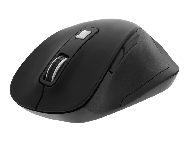 Deltaco Office Ergonomic Mouse, Silent Clicks, Wireless 2.4G, 2400 Dpi