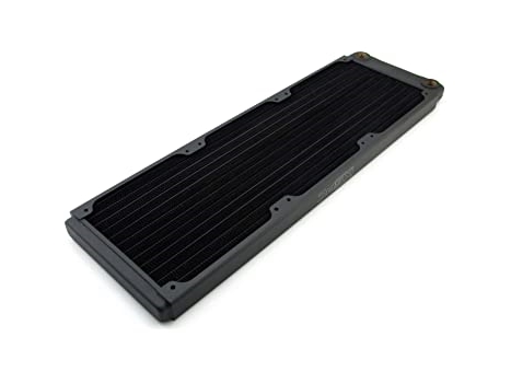 XSPC TX360 Ultratunn radiator - 360 mm, juodos spalvos | Datorkomponenter - Datorchassin & Tilbeör - Chassi fläktar | GameStuff