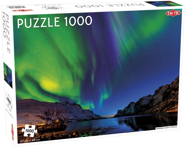 Tactic Puzzle 1000 Northern Lights In Tromso