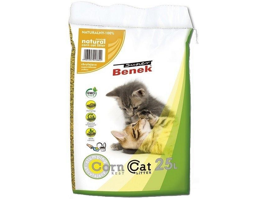Certech Super Benek Corn Cat - Klumpende Maisstreu 25 L