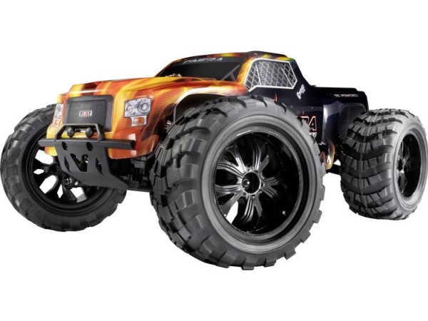Reely Cimera Black Brushless 1:10 Rc-Modelbil Elektronik Monstertruck Firehjulstræk (4Wd) 100% Rtr 2,4 Ghz Inkl. Batteri Og Ladeapparat