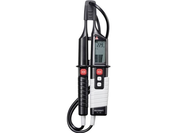 Vc 65 Zweipoliger Spannungsprüfer Cat Iii 1000 V, Cat Iv 600 V Akustik, Lcd, Led (Vc 65)