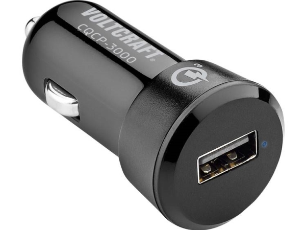 Voltcraft Cqcp-3000 Usb-Ladegerät Kfz, Lkw Ausgangsstrom (Max.) 3000 Ma 1 X Usb Qualcomm Quick Charge 3.0 (Vc-11507505)