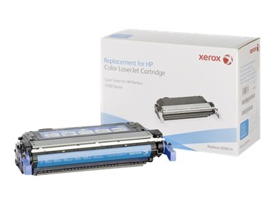 Xerox Tonerpatrone Cyan. Entspricht Hp Q5951a. Mit Hp Colour Laserjet 4700 Kompatibel, 11600 Seiten, 11600 Seiten, Cyan