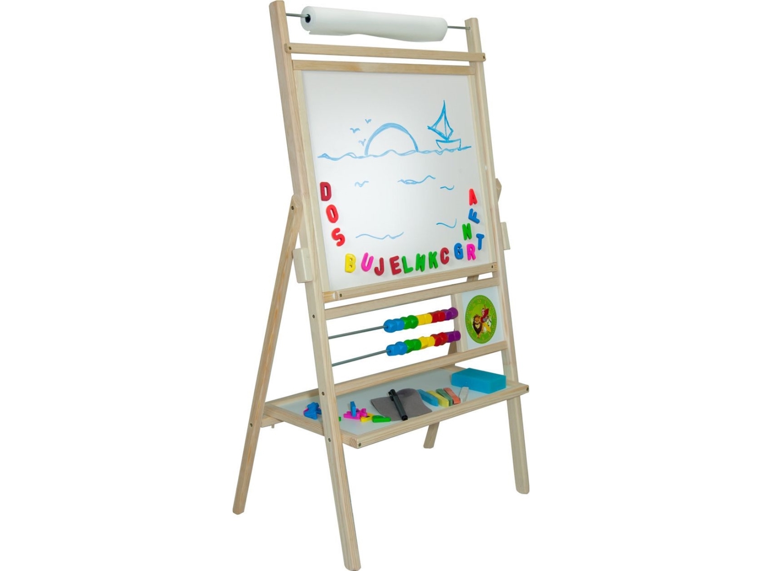 Natürliches Magnetisches Whiteboard 4-In-1