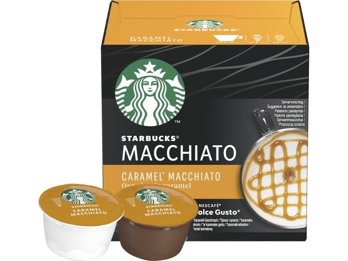 Nescafe Kapseln Caramel Macchiato Für Nescafe Dolce Gusto 12 Stk