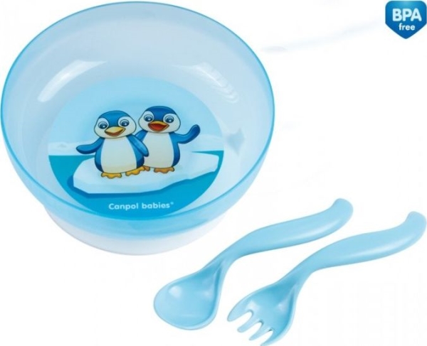 CANPOL BABIES skålar med klibbig botten med verktyg 21/300 | N - A | GameStuff