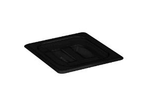 Låg Til Kantine Med Håndtag Cambro 1/6Gn Polycarbonat Sort,6 Stk/Krt