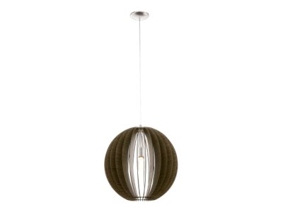 Eglo COSSANO PENDANT - Eg - 50 cm diameter - satineret nikkel