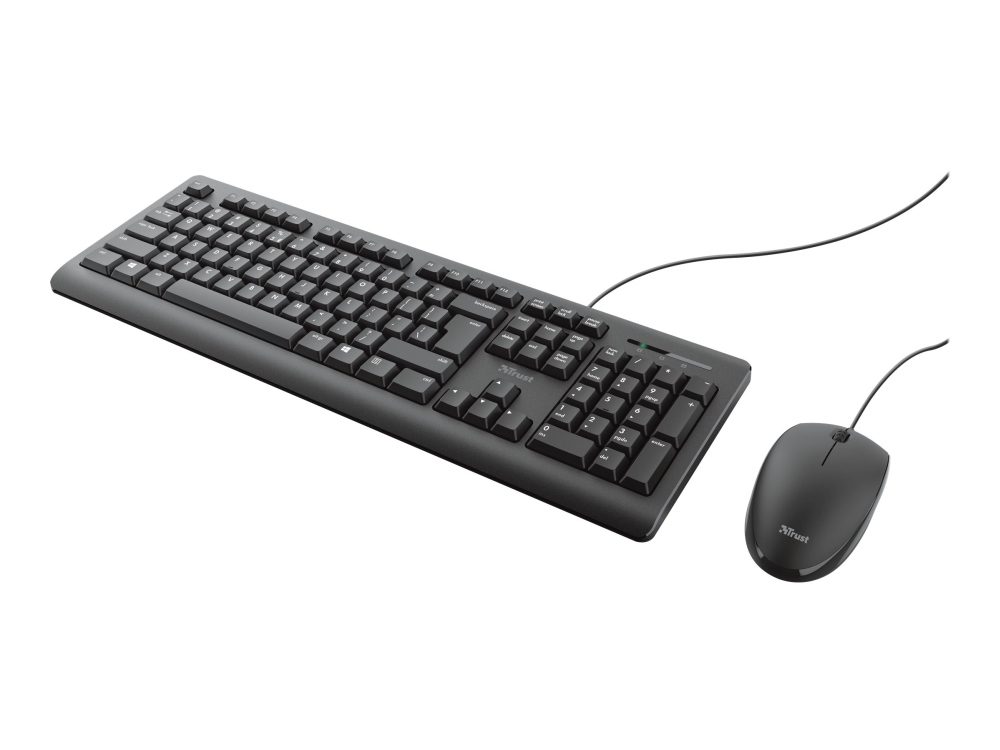 Tastatur +Optine-Mus Primo/Eng 23970 Trust