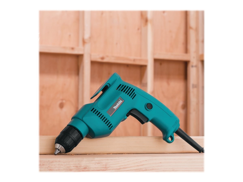 Makita 6408 Bor 530 W 4.9 A Nøgleløs Borepatron 10 Mm