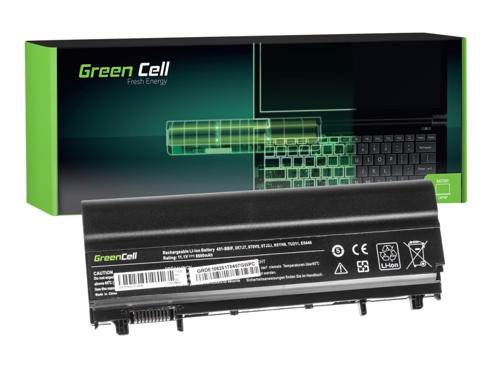 Green Cell De106, Akku, Dell, Latitude E5440 E5540