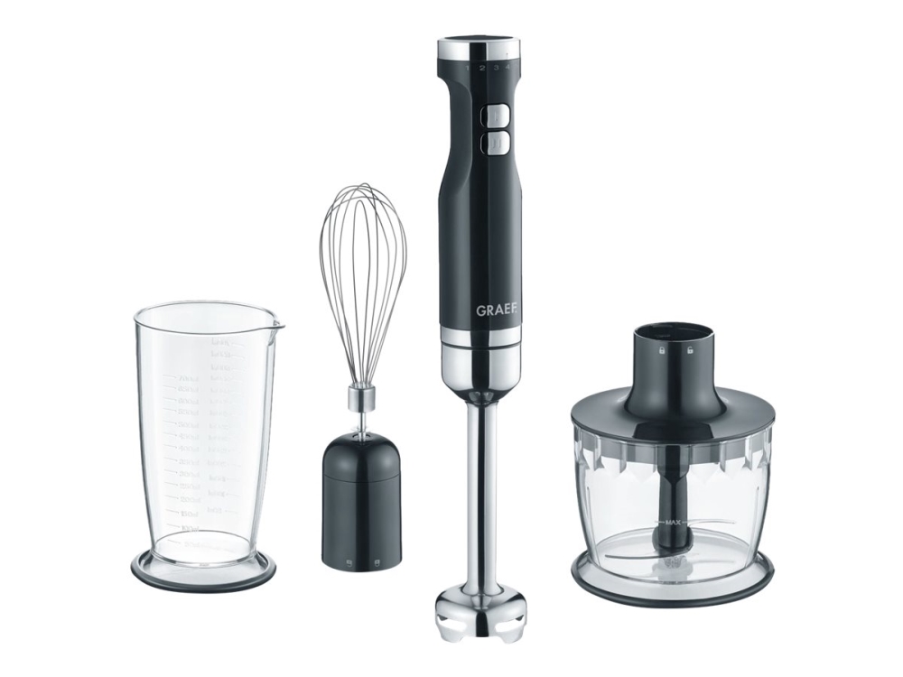 Graef Hb 502 - Stavblender - 800 W - Sort