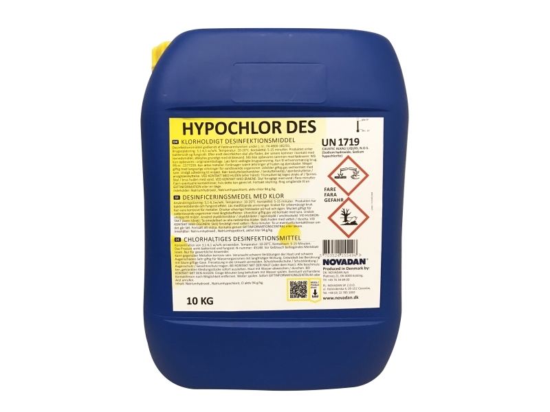 Desinfektion Hypochlor Des 10 Kg