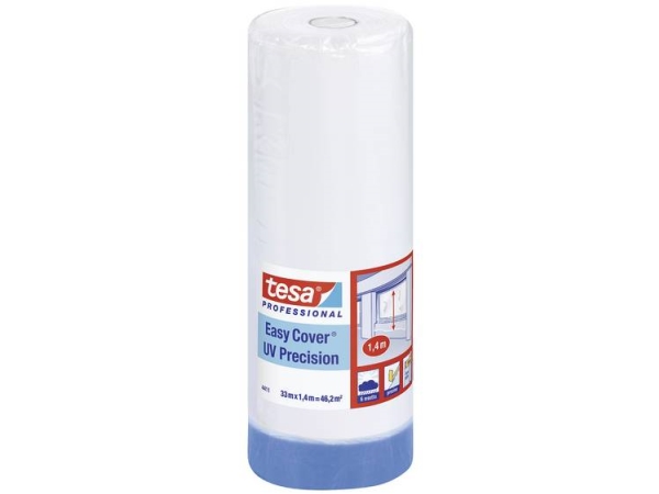 Tesa 04411-00001-00 Abdeckfolie Tesa Easy Cover Blau (L X B) 33 M X 1,4 M 1 St