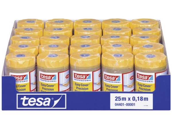 Tesa Tesa 04401-00001-00 Abdeckpapier Tesa Easy Cover Orange (L X B) 25 M X 18 Cm 1 St