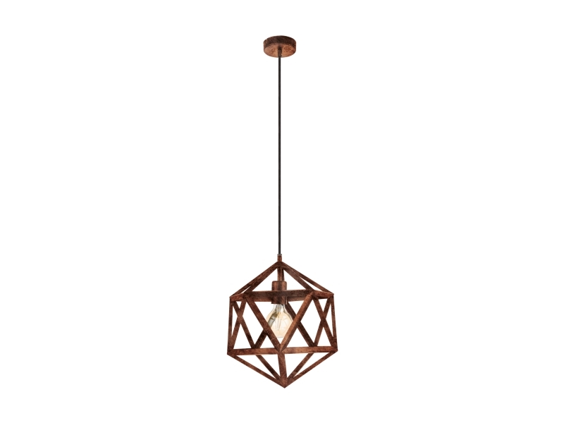 Eglo Embleton Pendel E27 Ø305 Antik Kobber