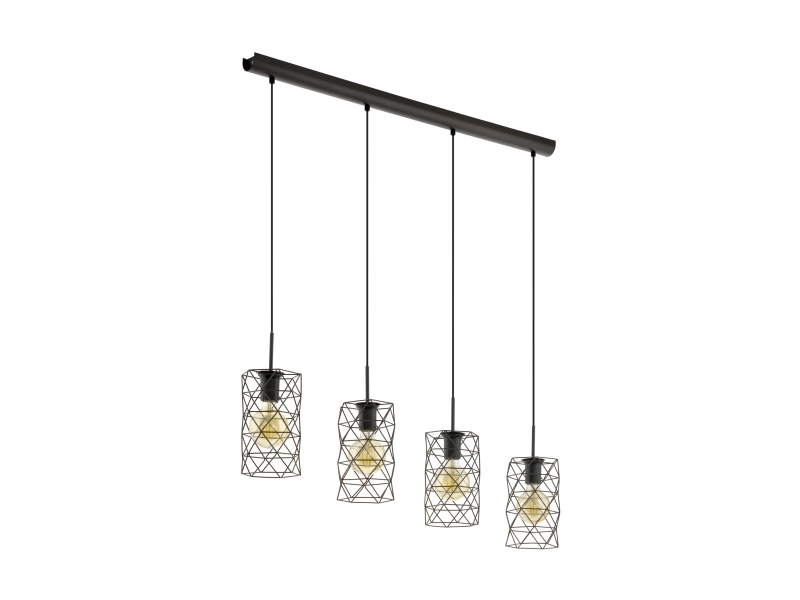 Eglo Estevau, Flexible Halterung, Braun, Braun, Stahl, Indoor, I