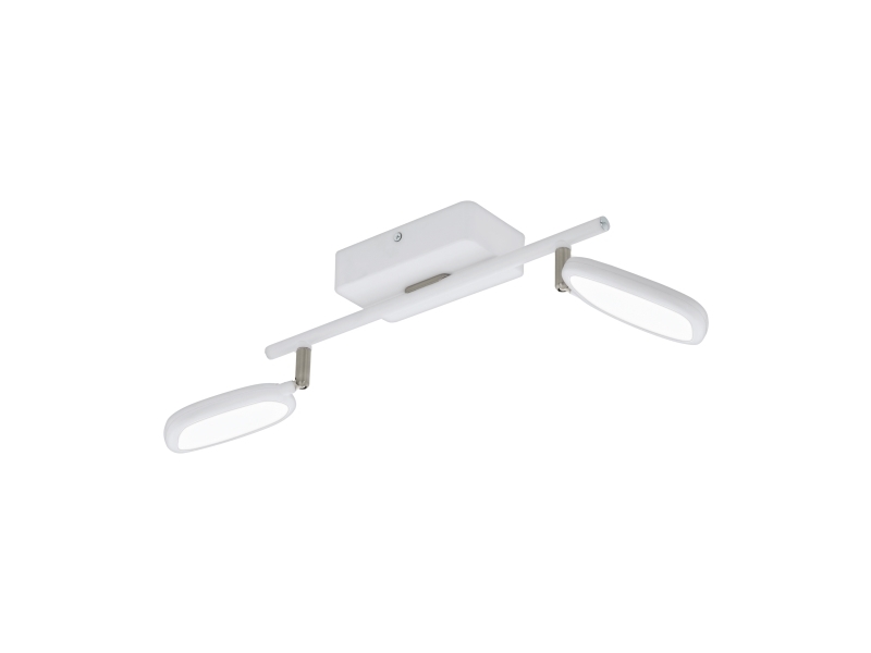 EGLO Palombare-C, Utanpåliggande spotlight, Glödlampan/-lamporna kan inte bytas ut, LED, 6500 K, 600 LM, Vit | Belysning - Inomhusbelysning - Inbyggd spotlight | GameStuff