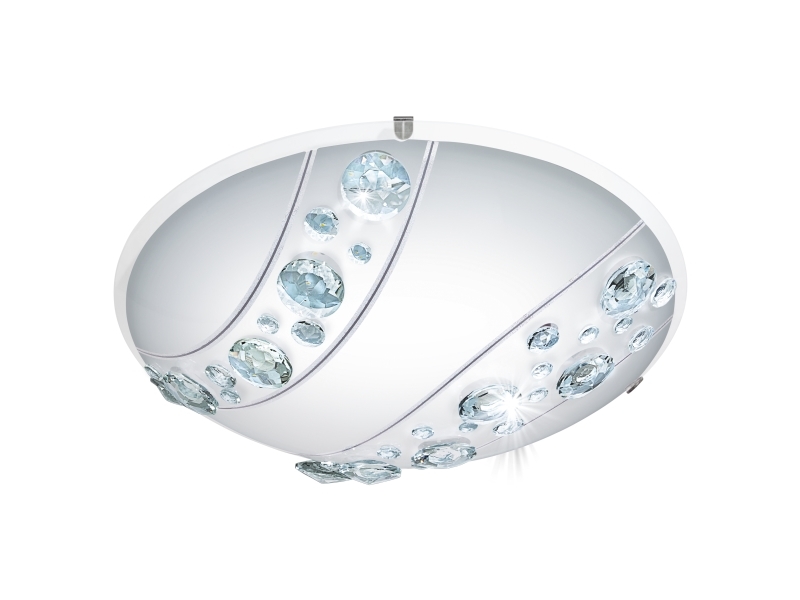 Eglo Nerini Loft 1600Lm Ø315 Krystal