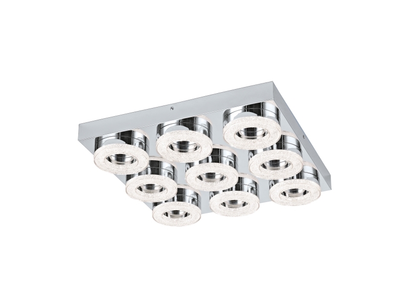 Eglo Fradelo Loft 9X400lm Rund Verchromt
