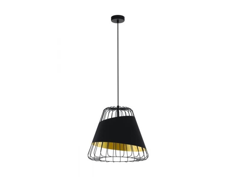Eglo Austell Pendel Ø430 Sort/Guld