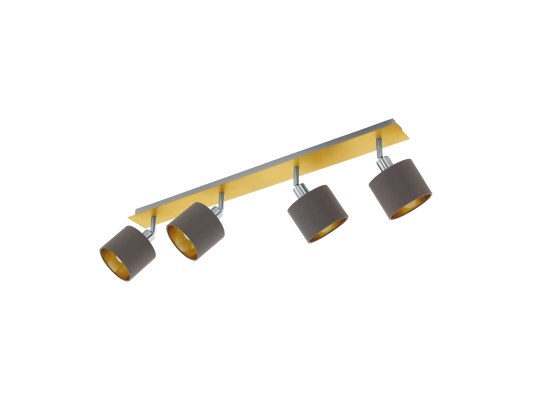 EGLO 97539, 4 lampor, E14, Nickel | Belysning - Inomhusbelysning - Inbyggd spotlight | GameStuff