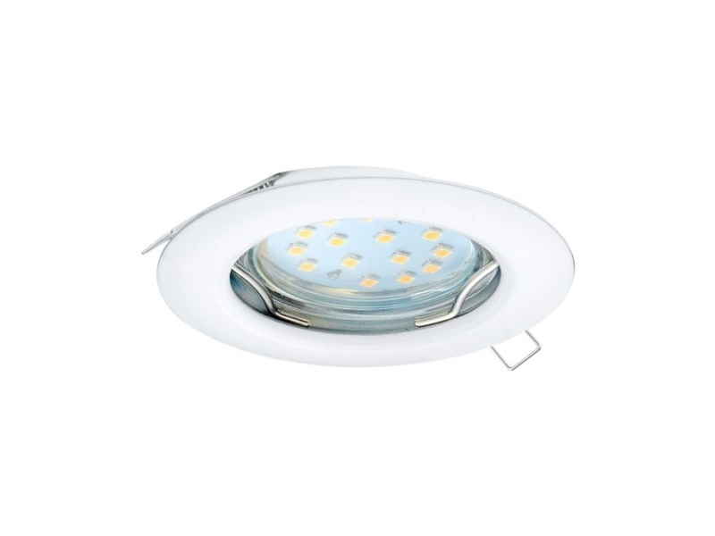 EGLO PENETO, Nedtryckbar spotlight, GU10, LED, 3000 K, 240 LM, Vit | Belysning - Inomhusbelysning - Infälld spotlight | GameStuff