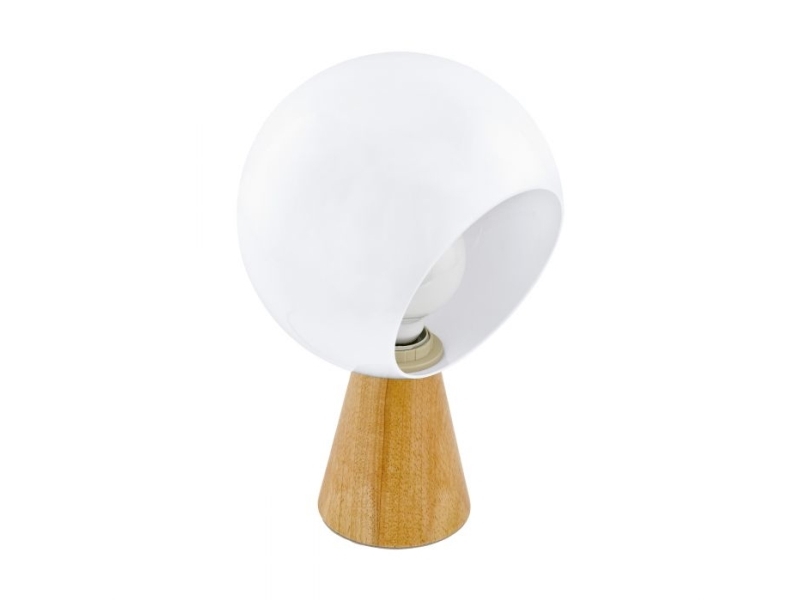 Eglo Mamblas, Weiß, Holz, Kunststoff, Stahl, Holz, Ip20, Ii, E27, 1 Glühbirne(N)