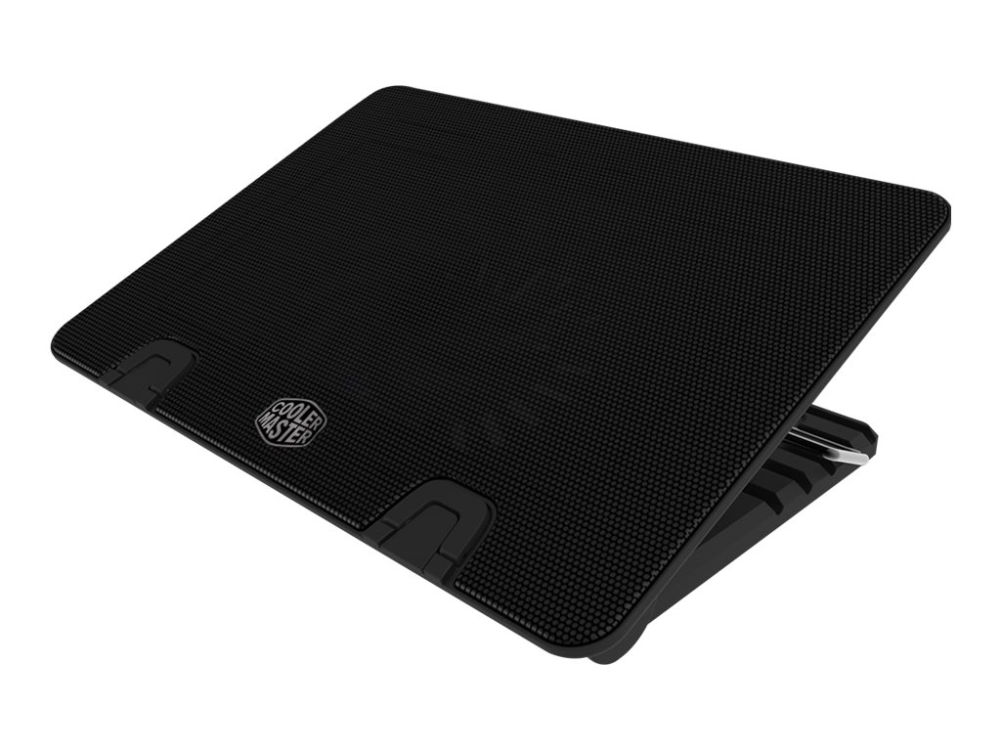 Cooler Master Notepal ERGOSTAND IV - Blæser til notebook - USB-hub - 140 mm