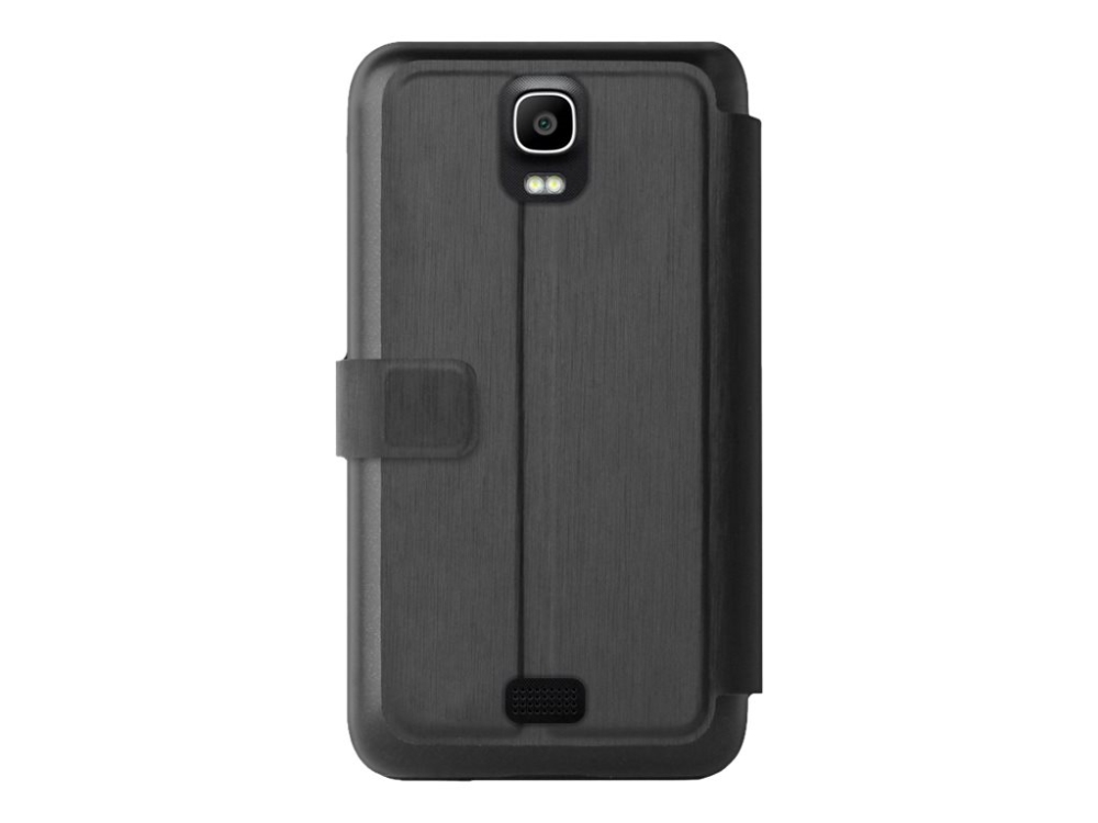 PURO Wallet case - Vikbart fodral för mobiltelefon - eco-läder - svart - för Huawei Y360 | Tele & GPS - Mobil tillbehör - Skydd & Väskor | GameStuff