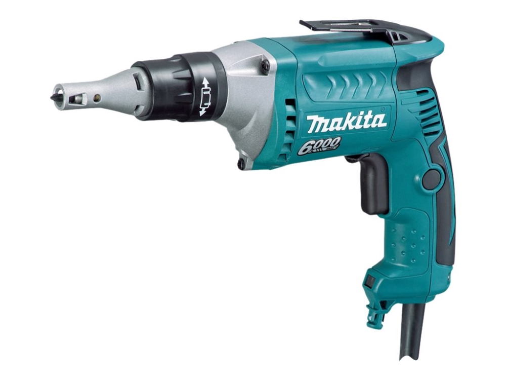 Makita FS6300 - Drywall screwdriver - 570 W - 1/4-tums hexuttag | Elverktyg - Prof. Akku verktyg - Borrmaskiner & Skruvdragare | GameStuff