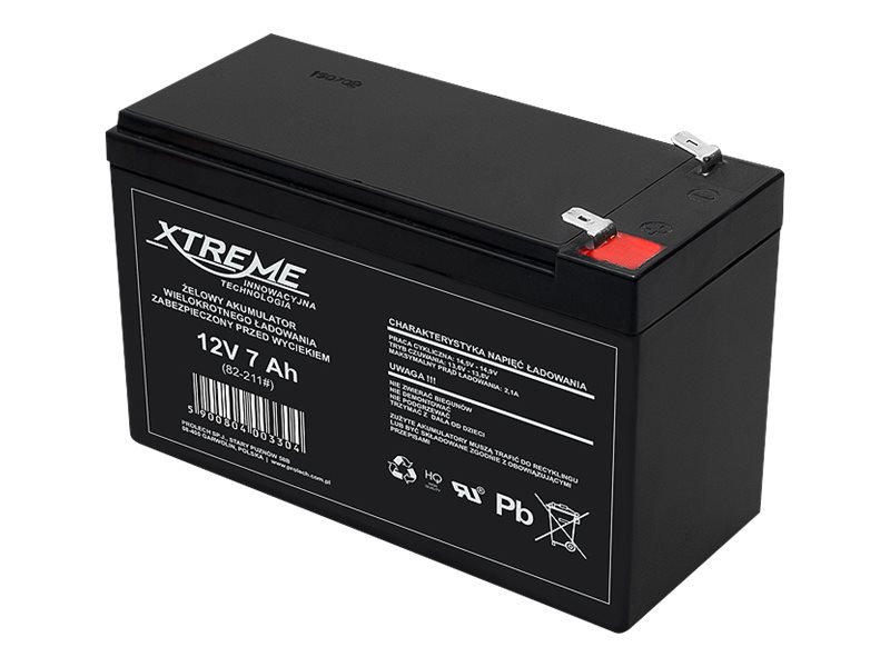 Schlag - Ups-Batterie - Blysyre - 7 Ah
