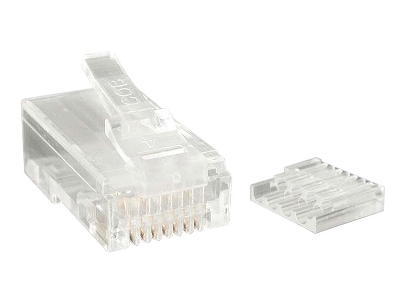 Startech.Com Modularer Rj45-Steckverbinder Für Kat. 6 - 50Er-Pack (Crj45c6str50) - Netzwerkstecker - Rj-45 (Männlich) - Cat 6 - Verseilt - Transparen