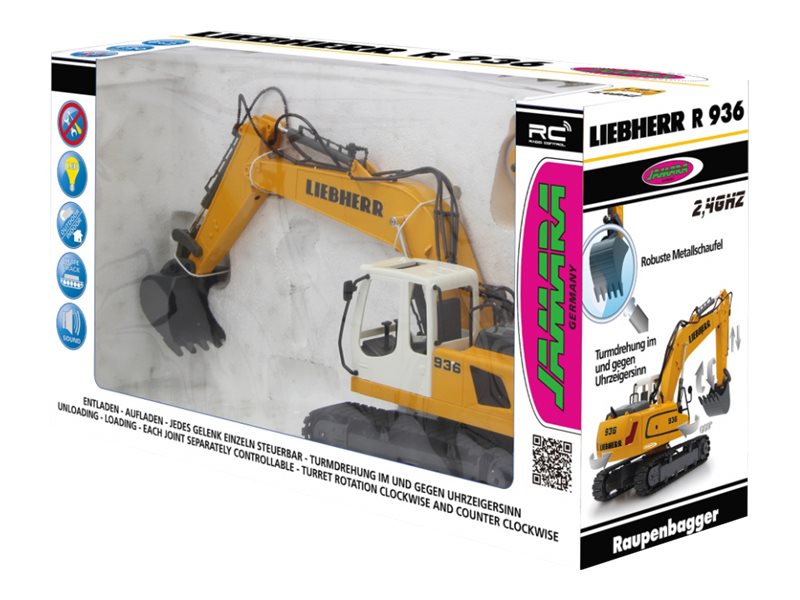 Jamara Liebherr R936, Bagger, 1:20, 8 Jahr(E), 1,22 Kg